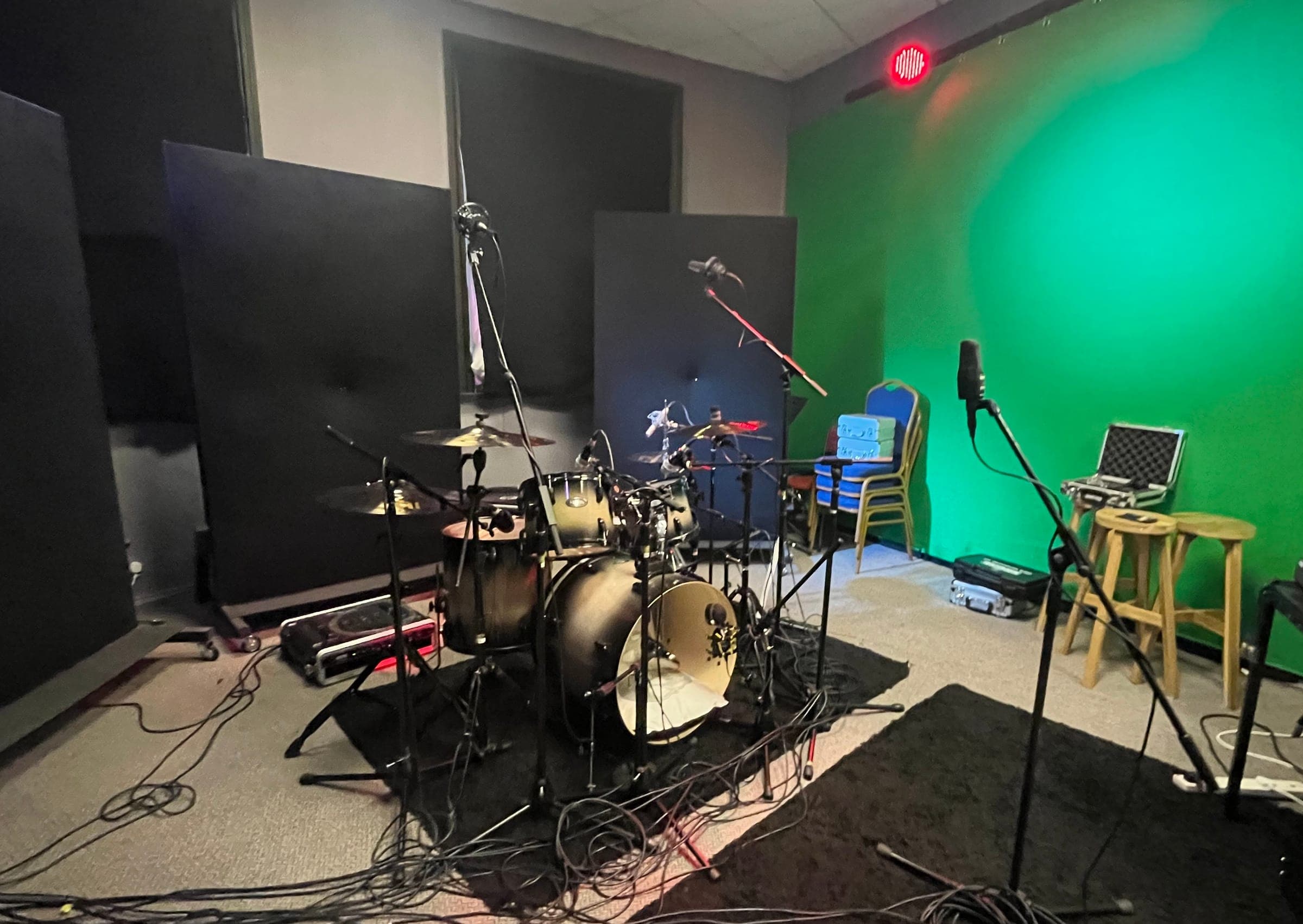 location recording greenscreen